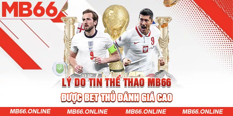  Lý do tin thể thao MB66 được bet thủ đánh giá cao