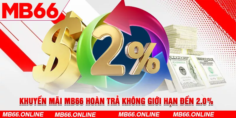 Khuyến mãi MB66 hoàn trả không giới hạn