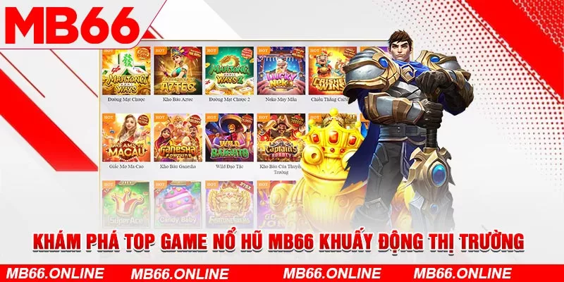  Khám phá top game Nổ hũ MB66 khuấy động thị trường