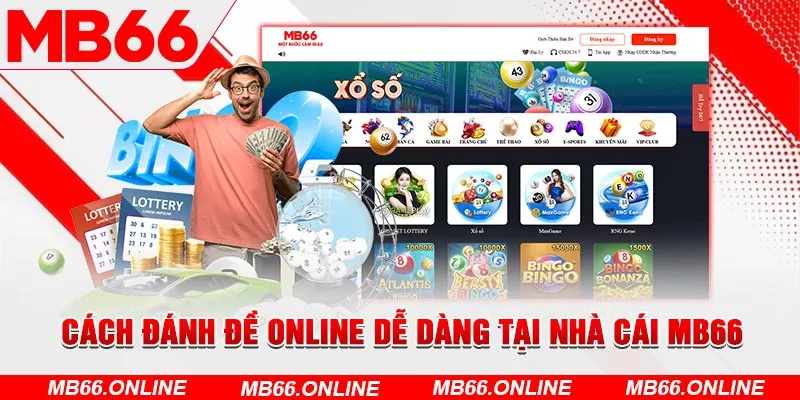 Cách đánh đề online dễ dàng tại nhà cái MB66