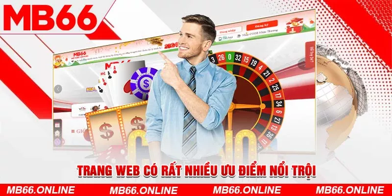 Trang web có rất nhiều ưu điểm nổi trội